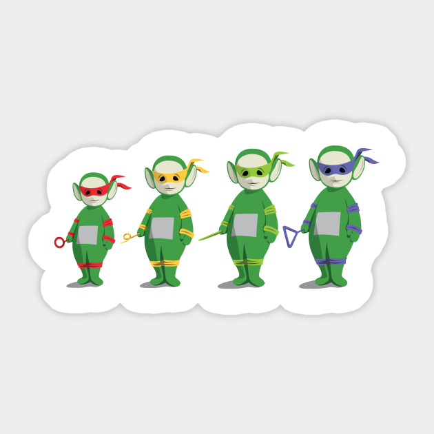 TMNT! Sticker by seelok